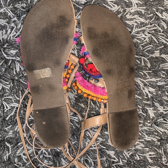 Rue21 Boho Sandals Size 7/8 - Picture 4 of 4